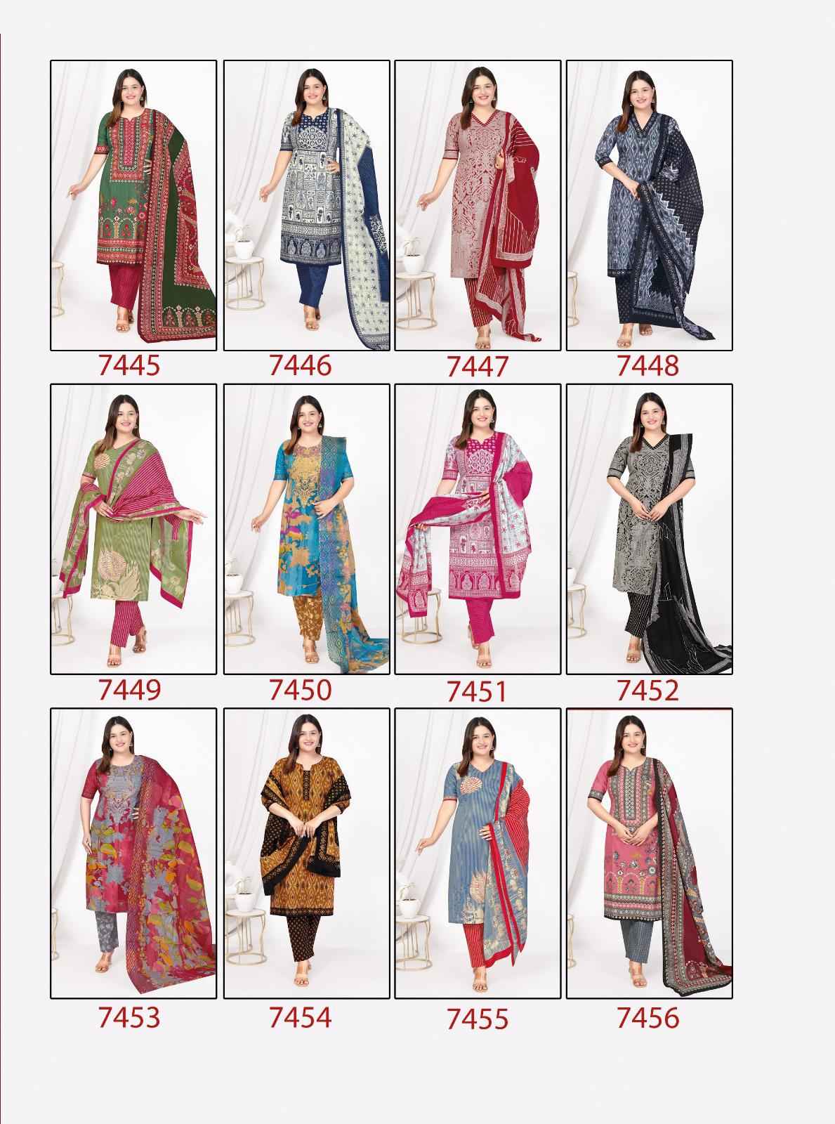 Aarvi Fashion Plus Princess Vol 4 Readymade Cotton Dress 12 pcs Catalogue