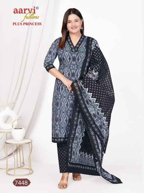 Aarvi Fashion Plus Princess Vol 4 Readymade Cotton Dress 12 pcs Catalogue