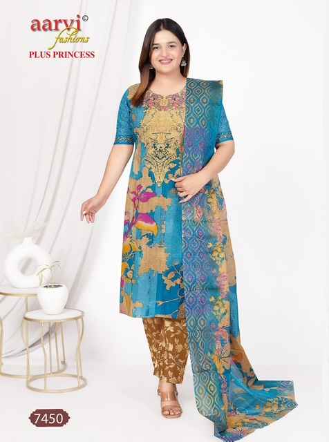Aarvi Fashion Plus Princess Vol 4 Readymade Cotton Dress 12 pcs Catalogue