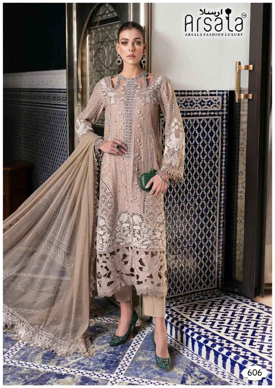 Arsala Fashion Amira Vol 6 Lawn Cotton Dress Material designer dress at  best price