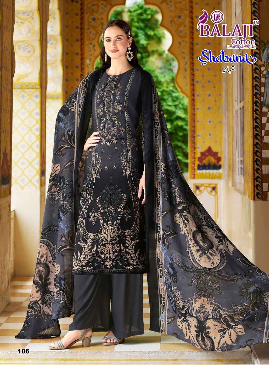 Balaji Shabana Cotton Dress Material 8 pcs Catalogue
