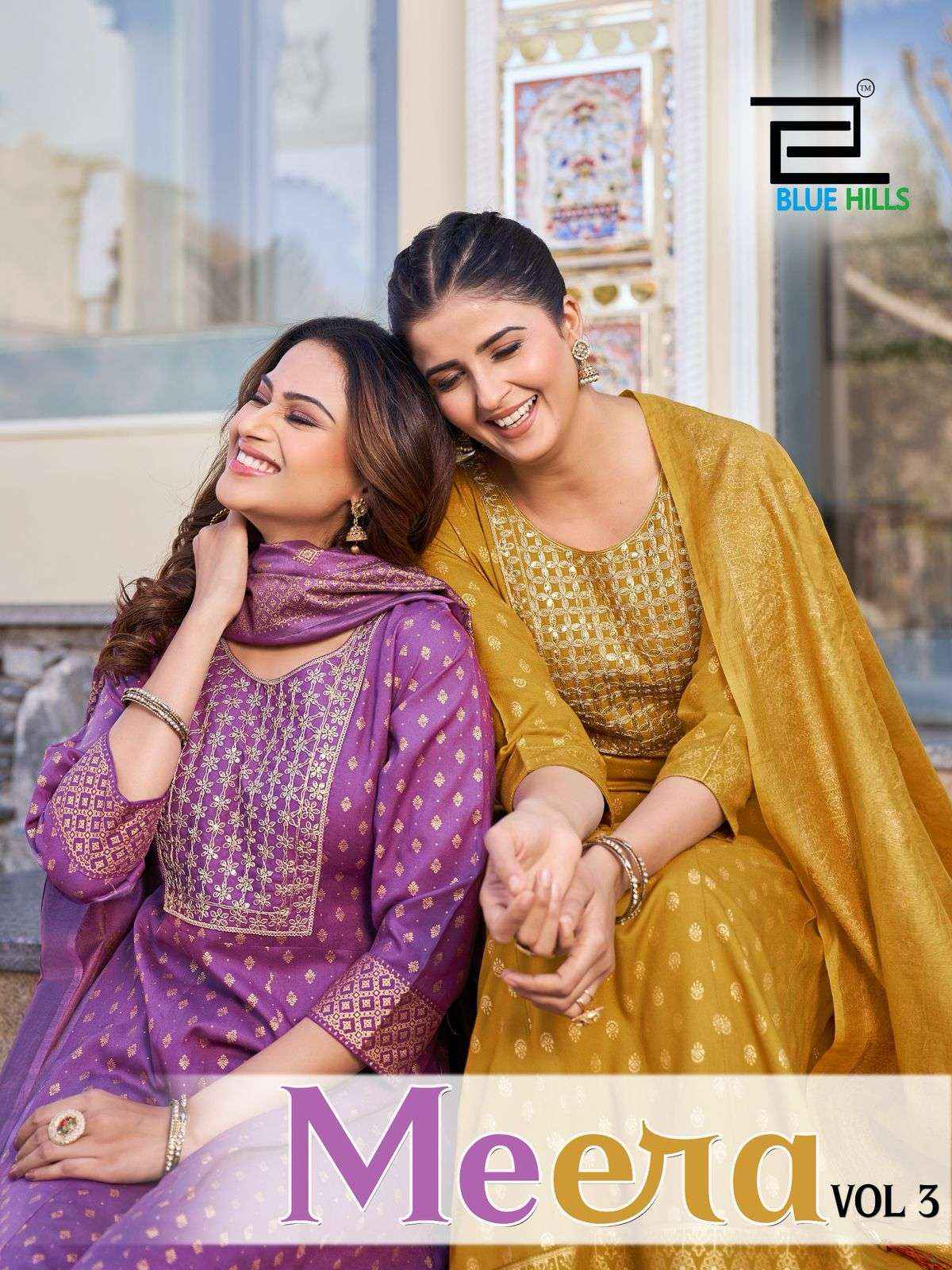 Blue Hills Meera Vol 3 Rayon Kurti Combo 7 pcs Catalogue