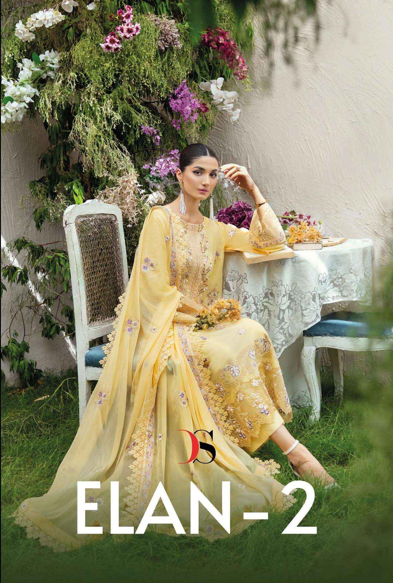 Deepsy Elan 2 Cotton Dress Material 5 pcs Catalogue