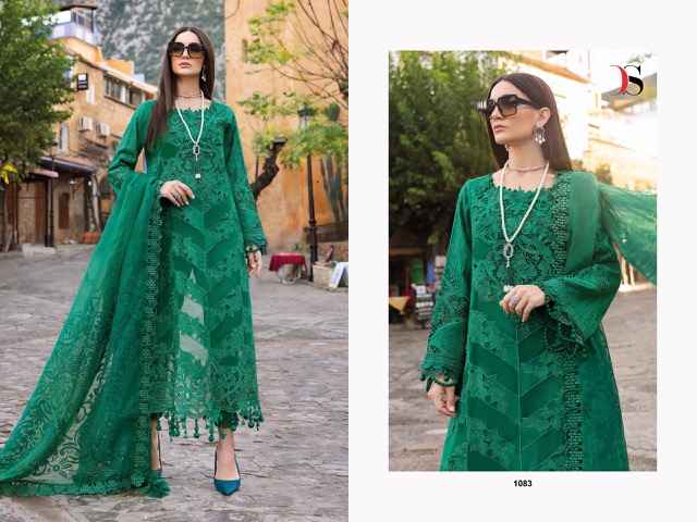 Deepsy Maria B Voyage Lawn 25 Cotton Dress Material 6 pcs Catalogue