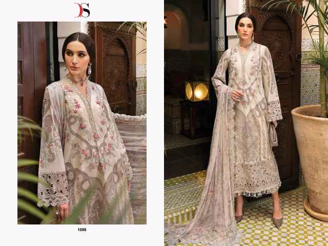 Deepsy Maria B Voyage Lawn 25 Cotton Dress Material 6 pcs Catalogue