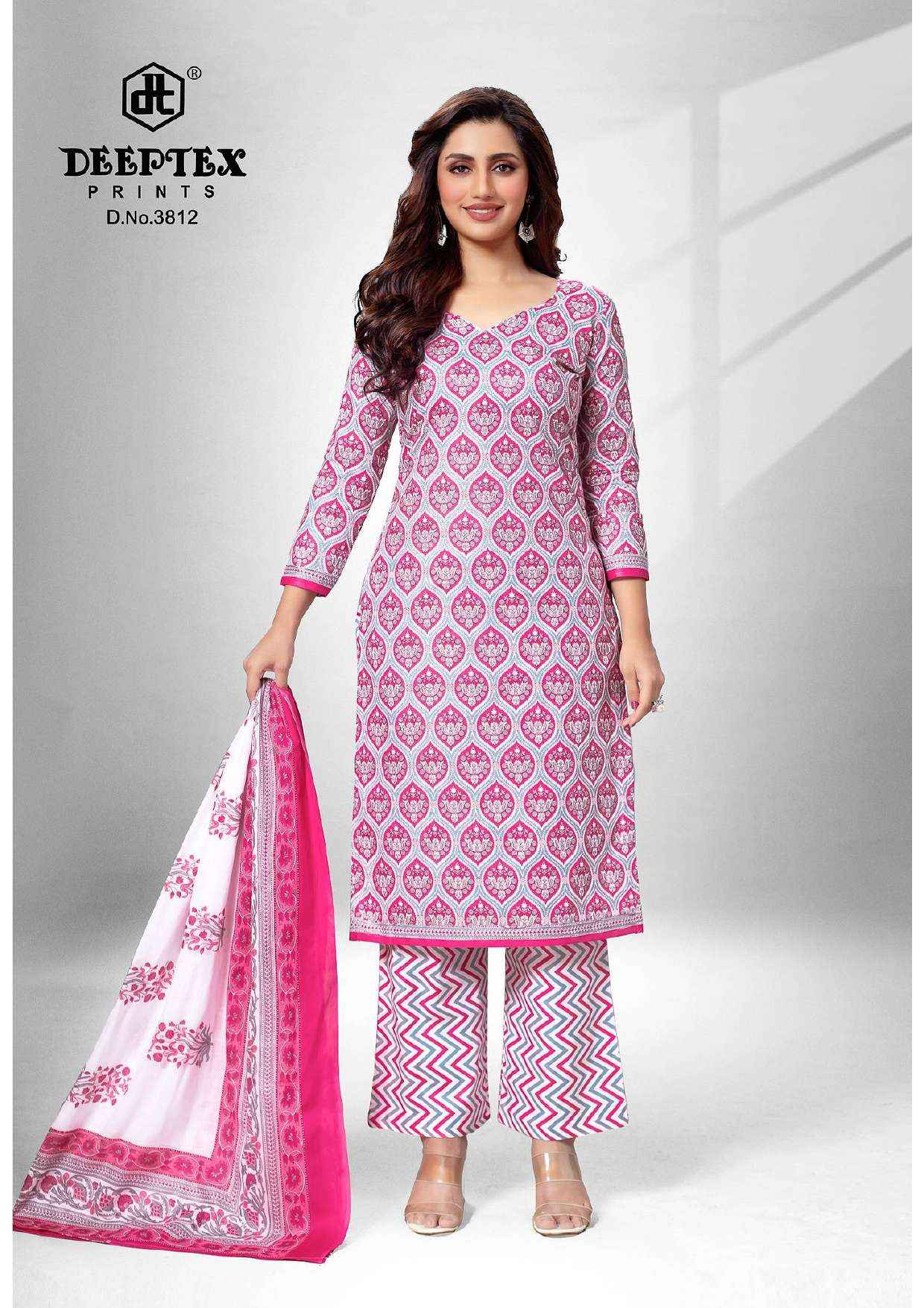 Deeptex Chief Guest Vol 38 Cotton Dress Material 15 pcs Catalogue