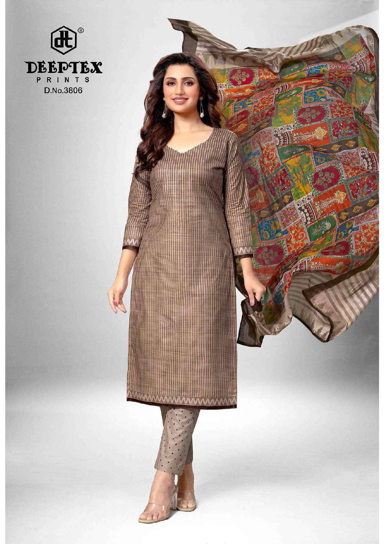 Deeptex Chief Guest Vol 38 Cotton Dress Material 15 pcs Catalogue