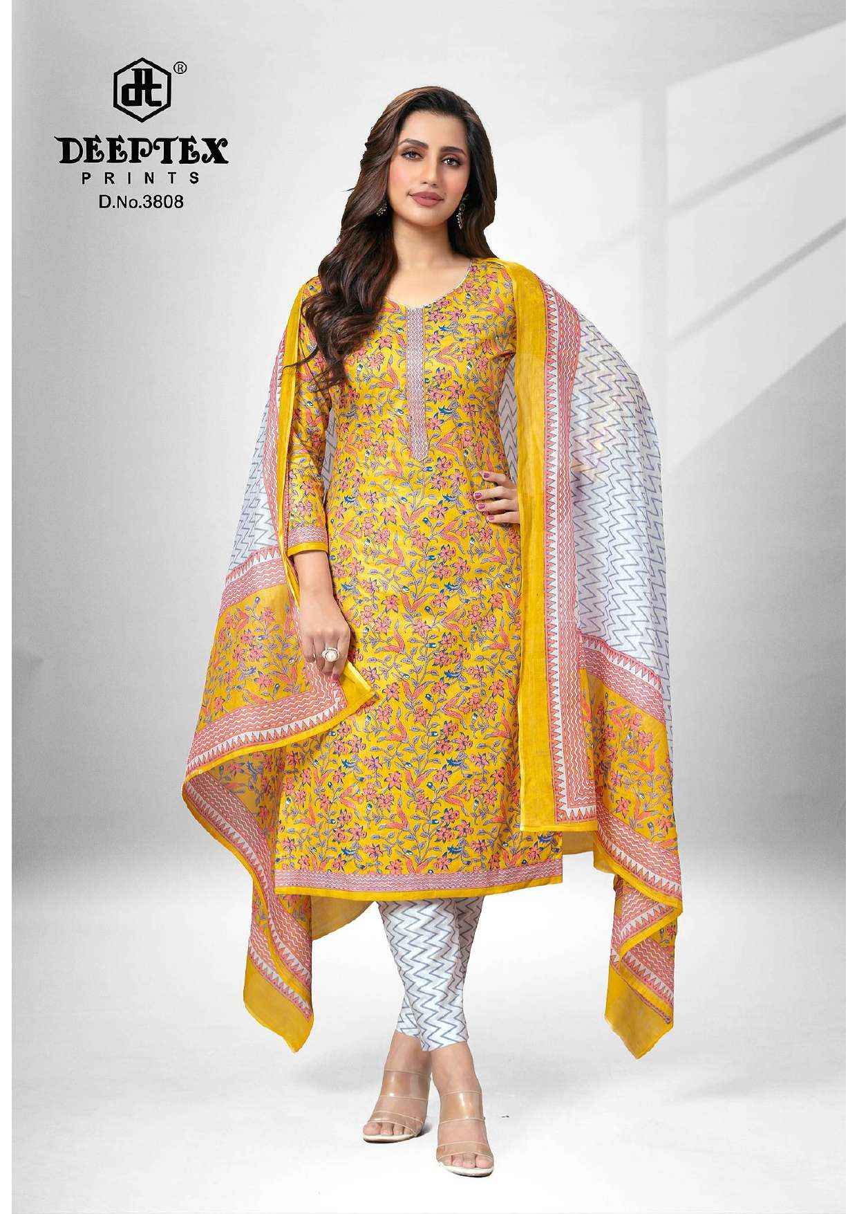 Deeptex Chief Guest Vol 38 Cotton Dress Material 15 pcs Catalogue