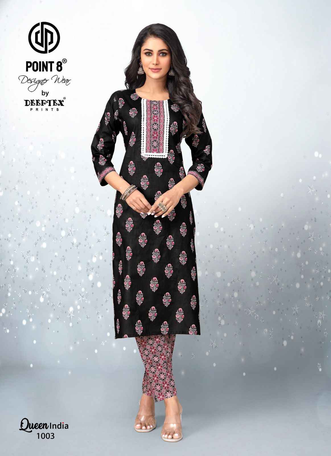 Deeptex Queen India Vol 10 Cotton Kurti With Pant 10 pcs Catalogue