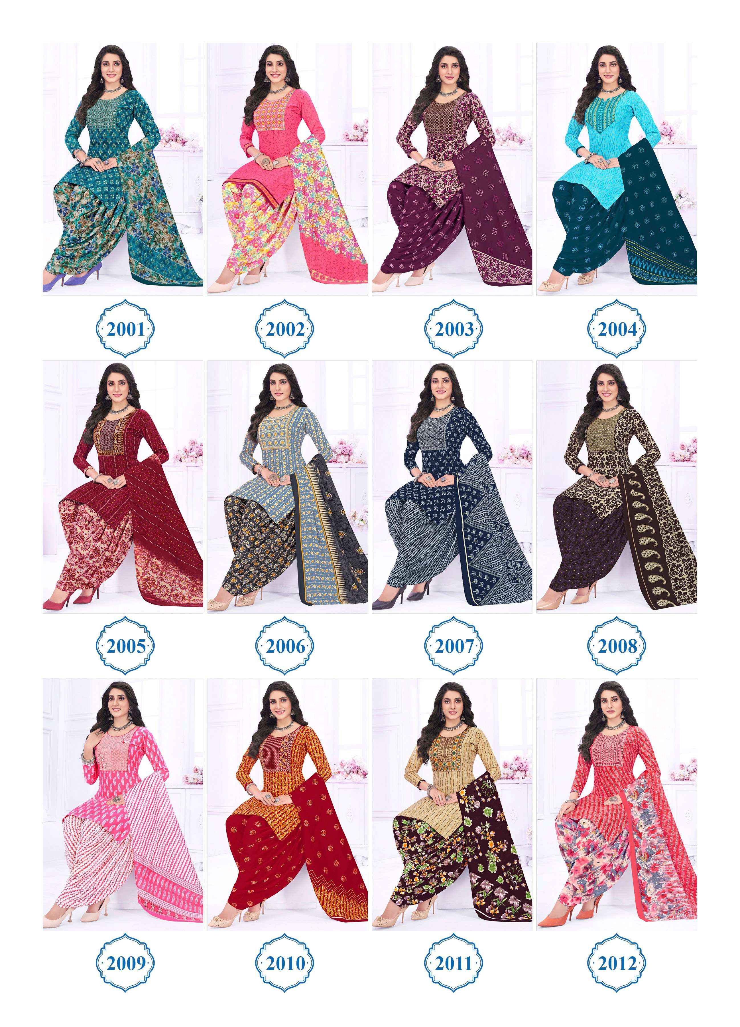 Devi Pushpa Vol 2 Readymade Cotton Dress 12 pcs Catalogue