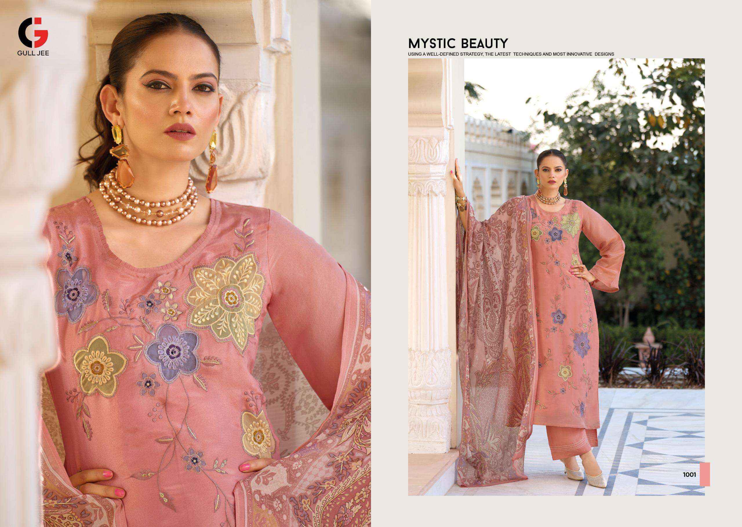 Gull Jee Ikshita Viscouse Dress Material 4 pcs Catalogue