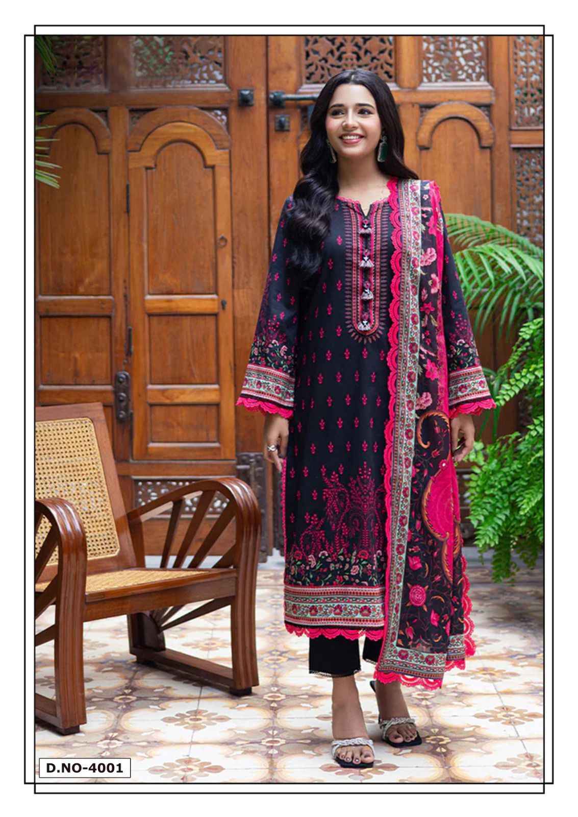 Hala Ramsha Vol 4 Cotton Dress Material 6 pcs Catalogue