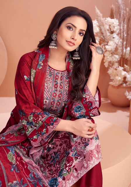 Harshit Fashion Rimsha Viscose Rayon Dress Material 8 pcs Catalogue