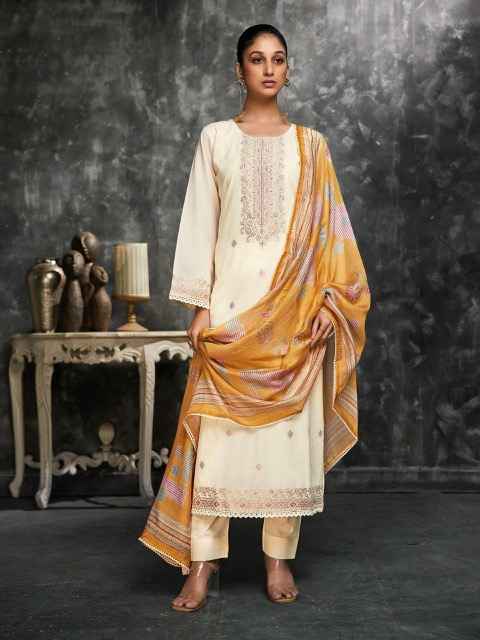 Ibiza Bosco Vol 9 Lawn Cotton Dress Material 4 Pc Catalogue