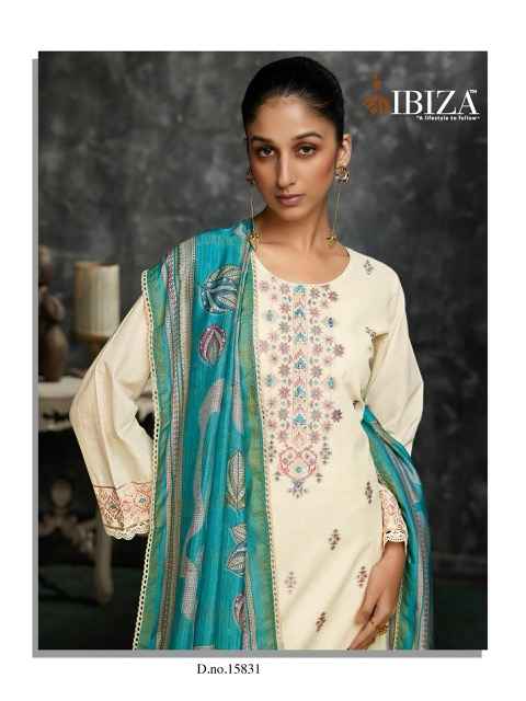 Ibiza Bosco Vol 9 Lawn Cotton Dress Material 4 Pc Catalogue