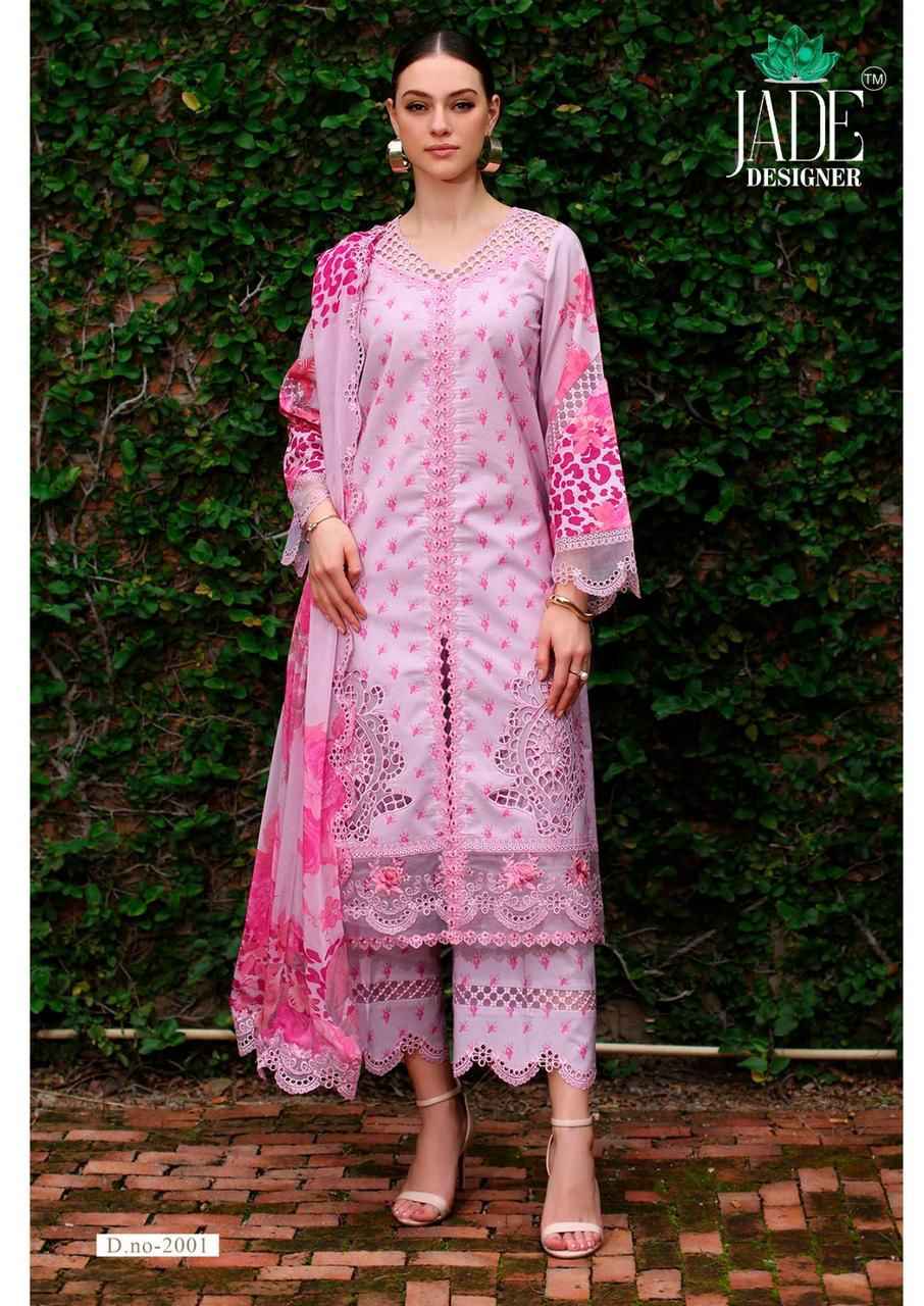 Jade Ayesha Zara Vol 2 Lawn Cotton Dress Material 6 pcs Catalogue