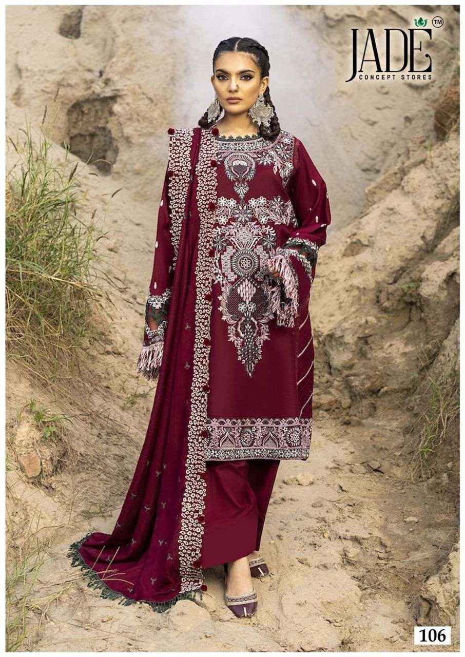 Jade Chevron Vol 11 Readymade Lawn Cotton Dress 6 Pcs Catalogue