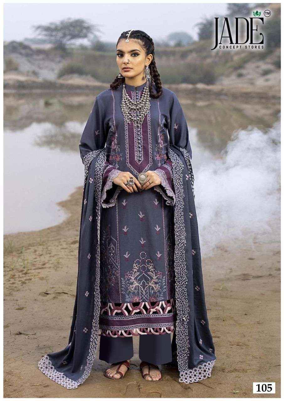 Jade Chevron Vol 11 Readymade Lawn Cotton Dress 6 Pcs Catalogue