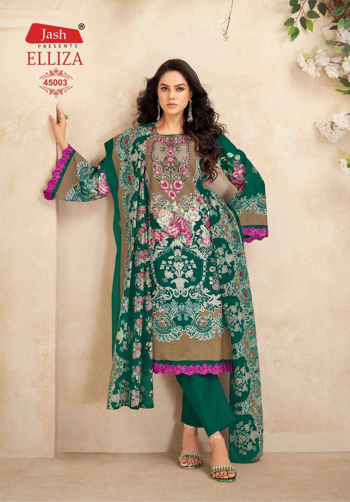 Jash Elliza Vol 45 Cotton Dress Material 10 pcs Catalogue