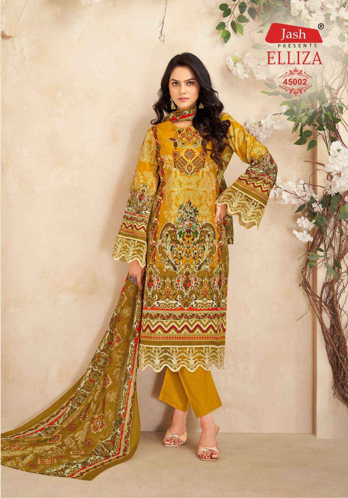 Jash Elliza Vol 45 Cotton Dress Material 10 pcs Catalogue