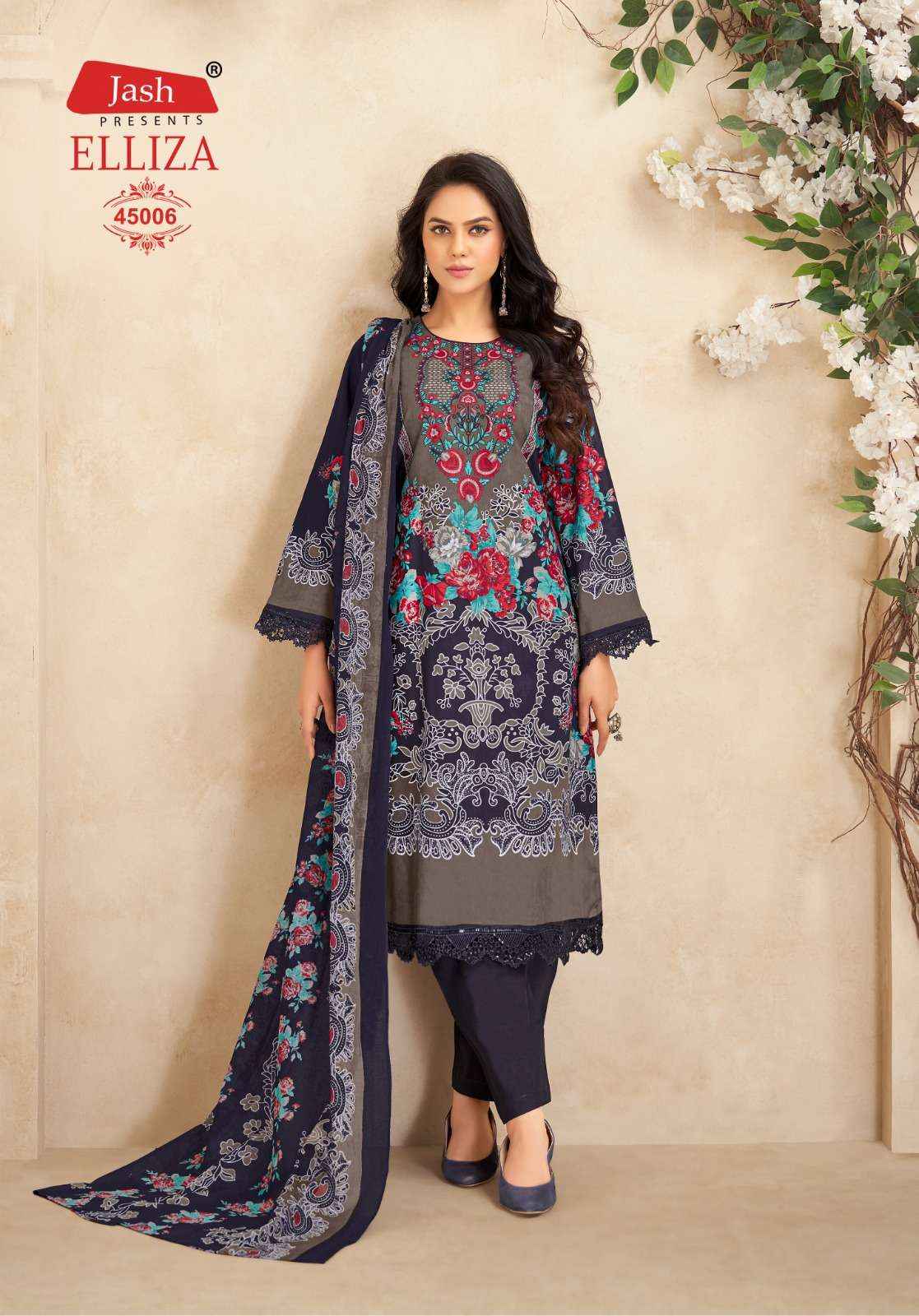 Jash Elliza Vol 45 Cotton Dress Material 10 pcs Catalogue