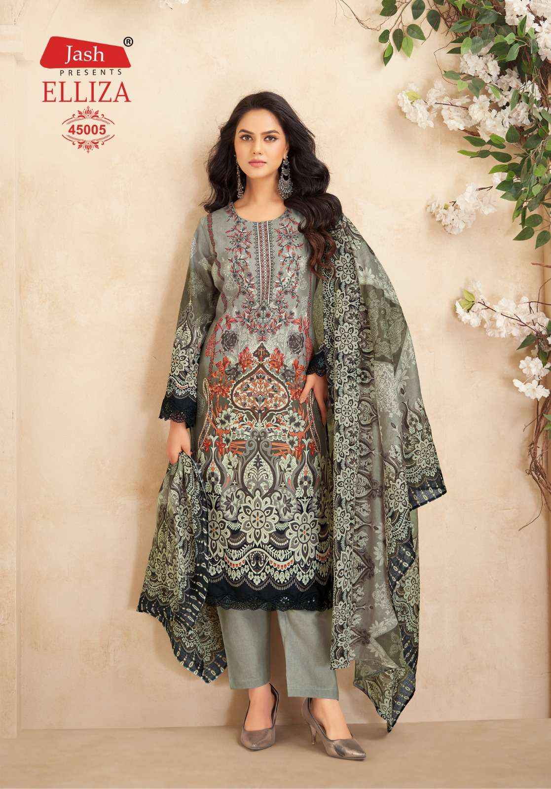 Jash Elliza Vol 45 Cotton Dress Material 10 pcs Catalogue