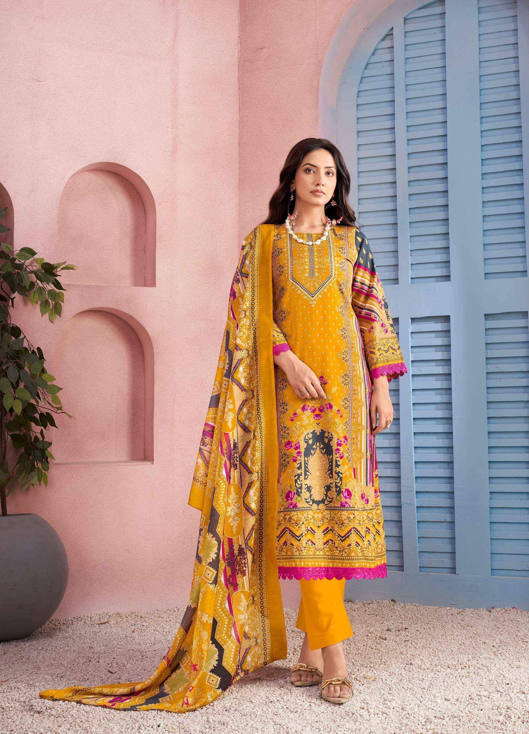 Jash Qurbat Vol 3 Cotton Dress Material 8 pcs Catalogue