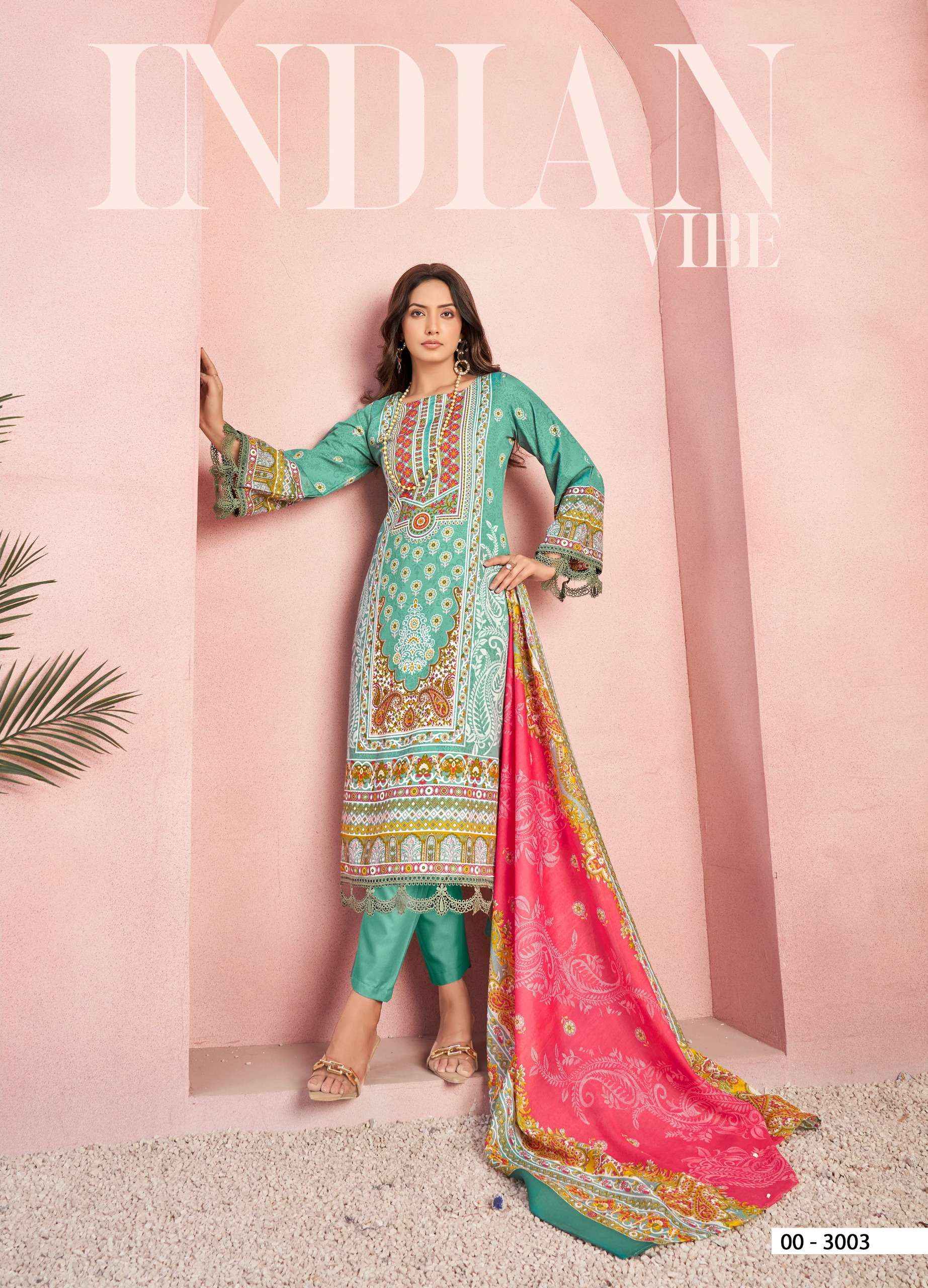 Jash Qurbat Vol 3 Cotton Dress Material 8 pcs Catalogue
