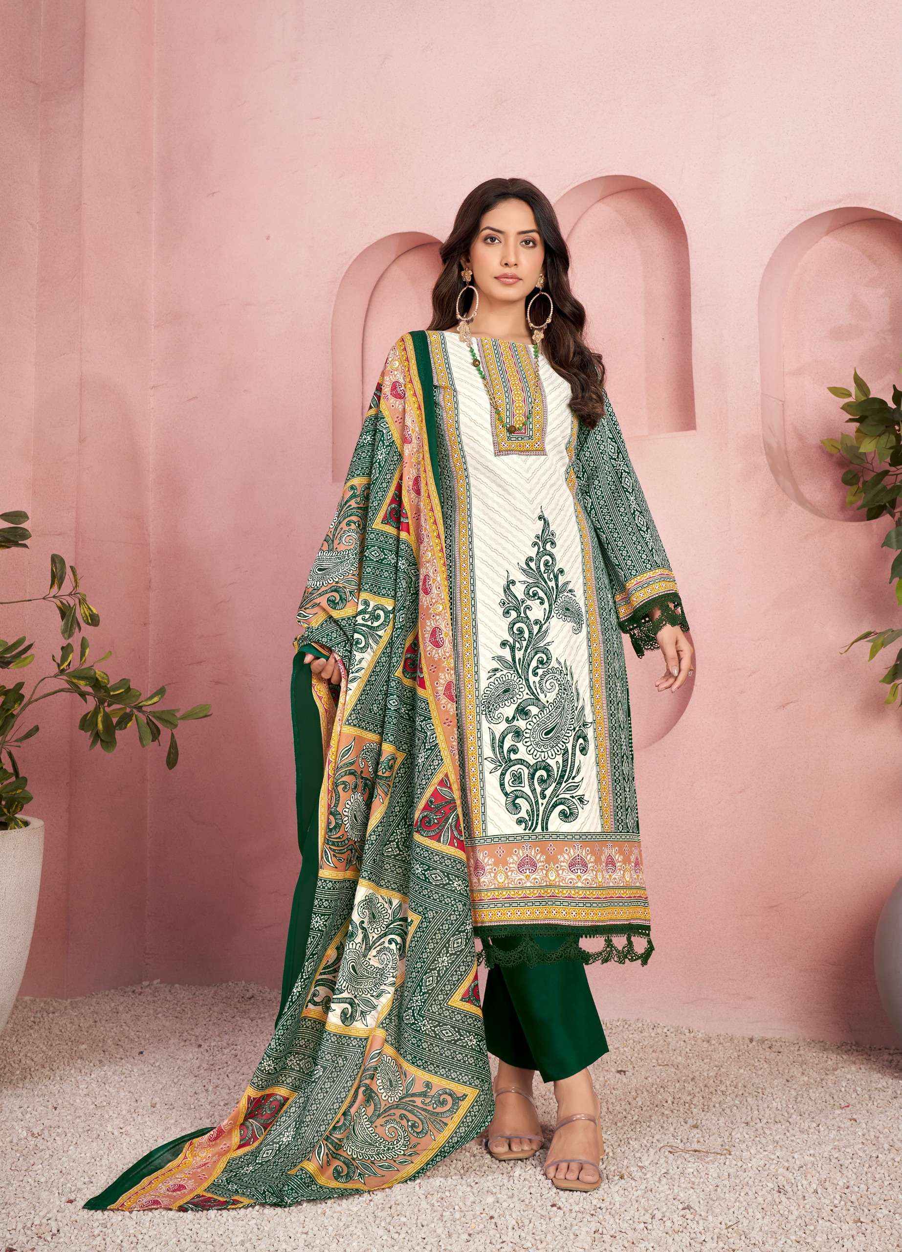 Jash Qurbat Vol 3 Cotton Dress Material 8 pcs Catalogue