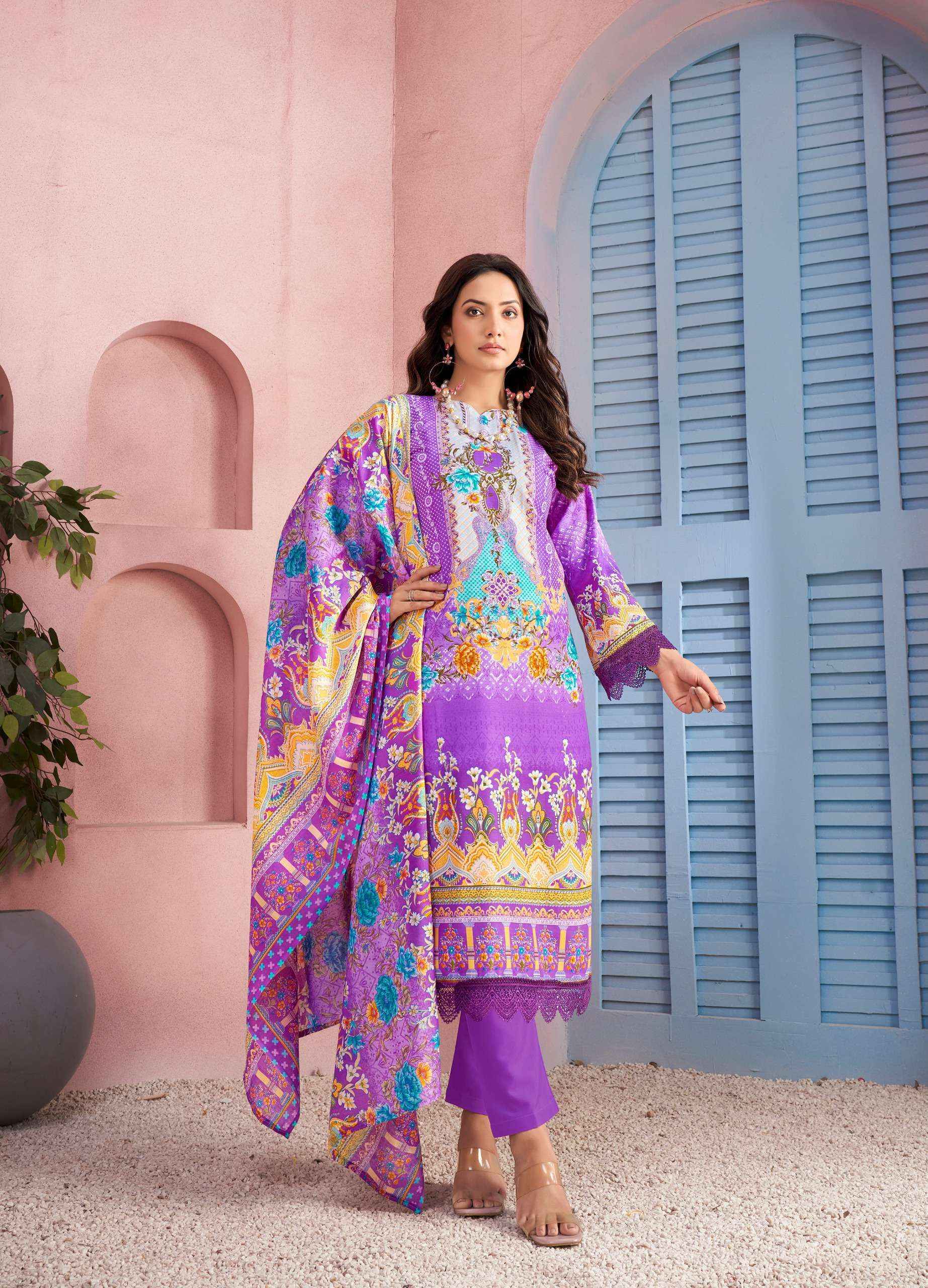 Jash Qurbat Vol 3 Cotton Dress Material 8 pcs Catalogue