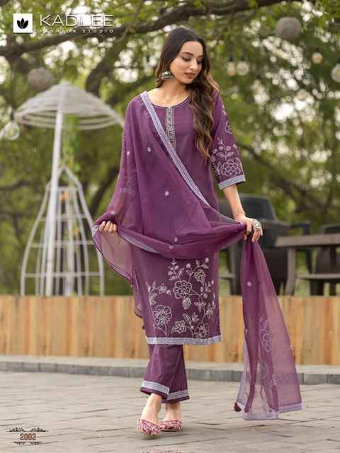Kadlee Karwaa Viscouse Kurti Combo 4 pcs Catalogue