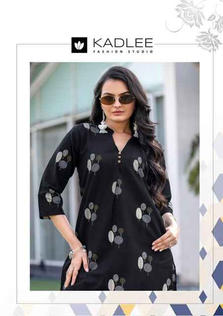Kadlee Rosy Rayon Co Ord Set 5 pcs Catalogue