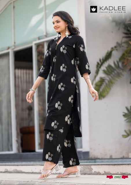Kadlee Rosy Rayon Co Ord Set 5 pcs Catalogue