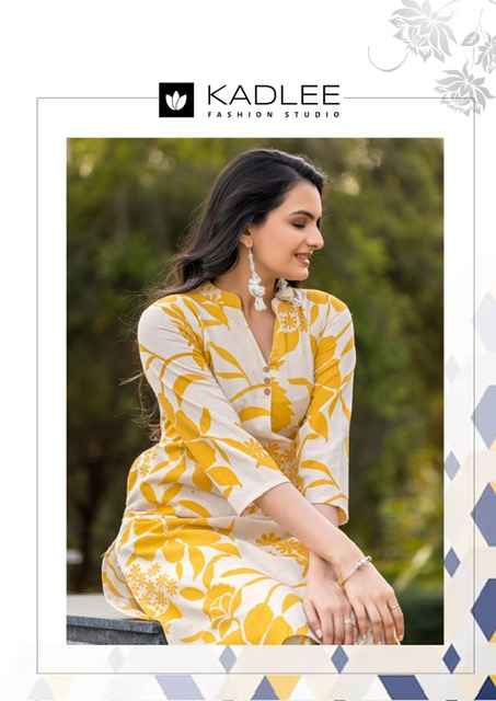 Kadlee Rosy Rayon Co Ord Set 5 pcs Catalogue
