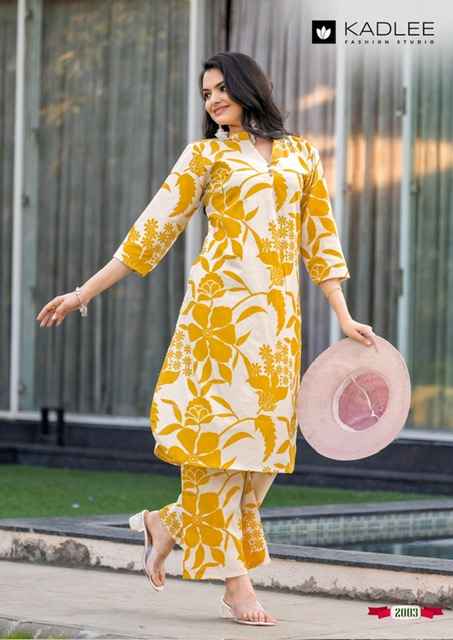 Kadlee Rosy Rayon Co Ord Set 5 pcs Catalogue