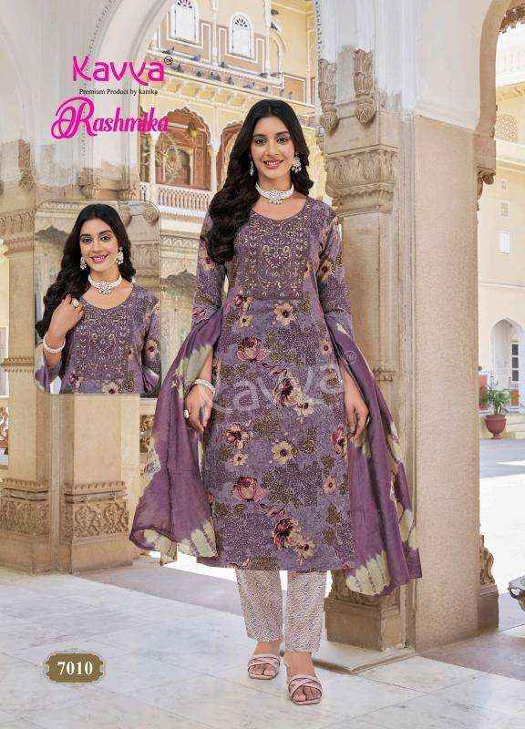 Kavya Rashmika Vol 7 Rayon Kurti Combo 10 pcs Catalogue