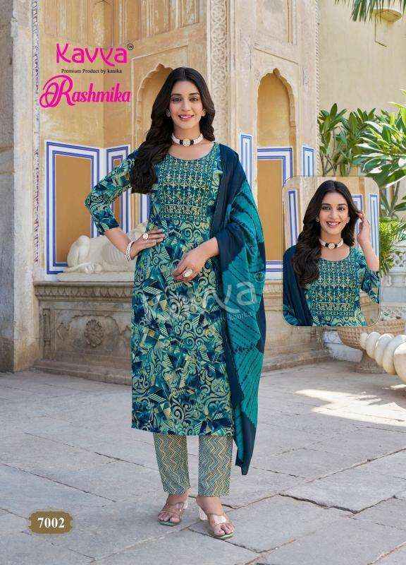 Kavya Rashmika Vol 7 Rayon Kurti Combo 10 pcs Catalogue
