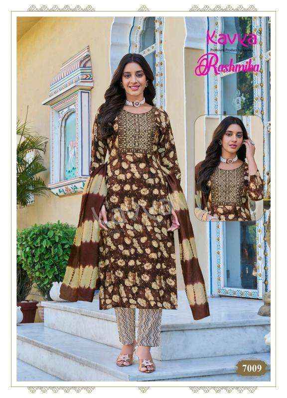 Kavya Rashmika Vol 7 Rayon Kurti Combo 10 pcs Catalogue