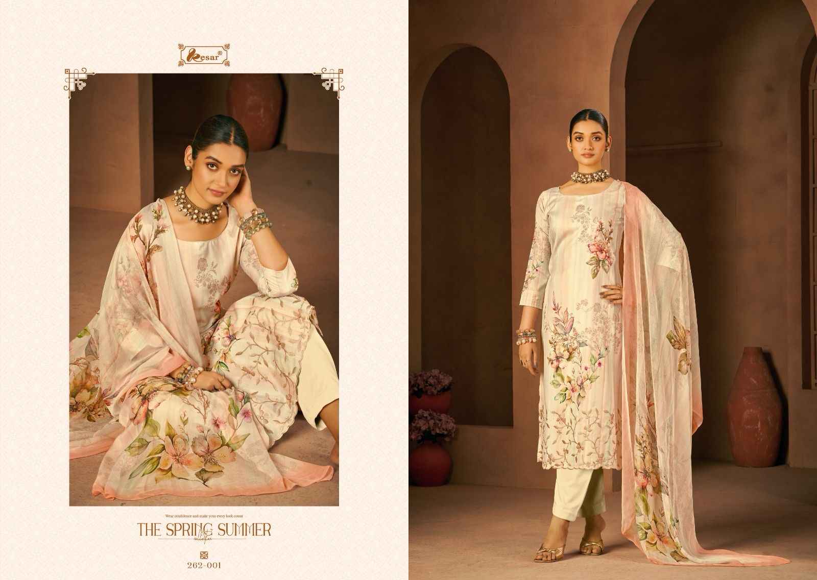 Kesar Shahin Musline Cotton Dress Material 4 pcs Catalogue