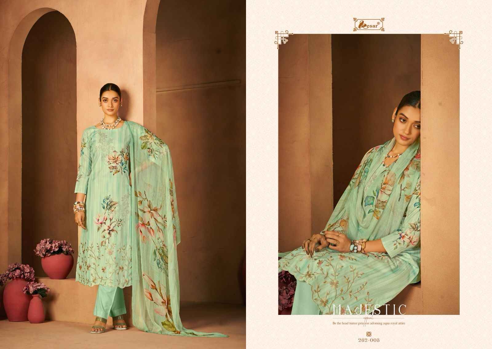 Kesar Shahin Musline Cotton Dress Material 4 pcs Catalogue