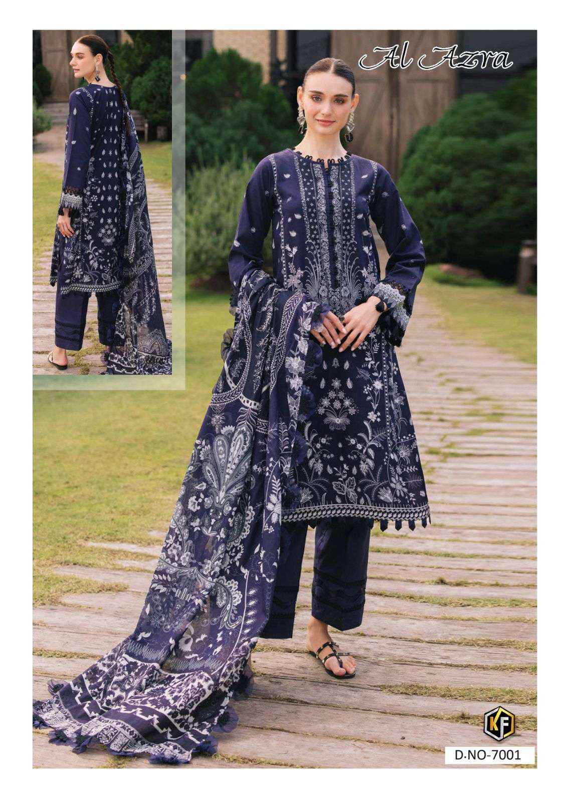 Keval Fab Al Azara Vol 7 Cotton Dress Material 6 pcs Catalogue