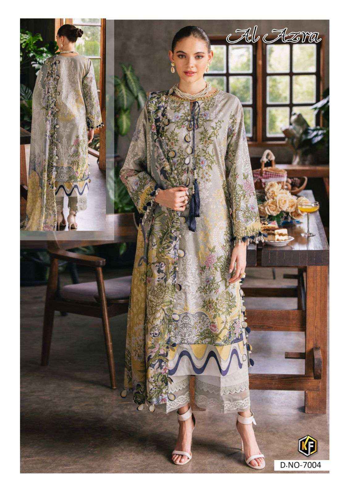 Keval Fab Al Azara Vol 7 Cotton Dress Material 6 pcs Catalogue