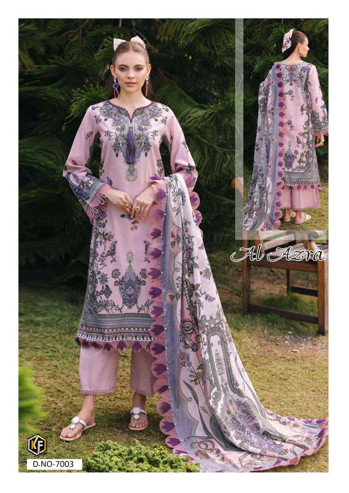 Keval Fab Al Azara Vol 7 Cotton Dress Material 6 pcs Catalogue