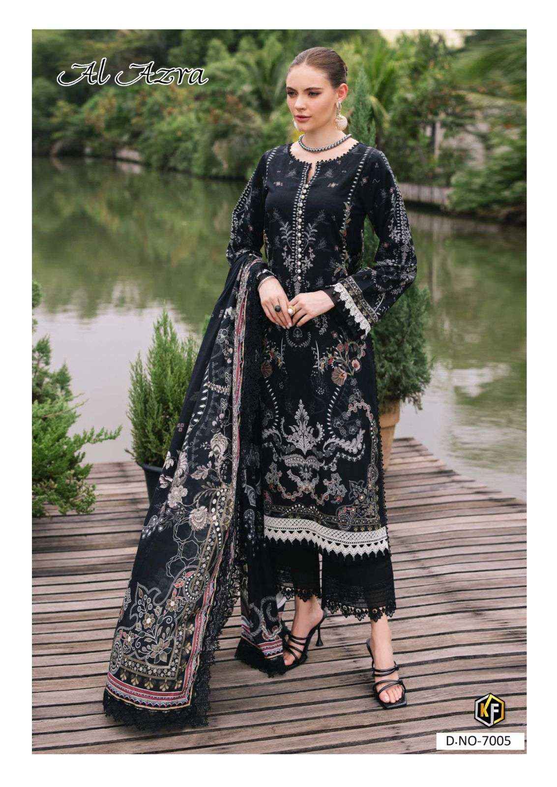 Keval Fab Al Azara Vol 7 Cotton Dress Material 6 pcs Catalogue