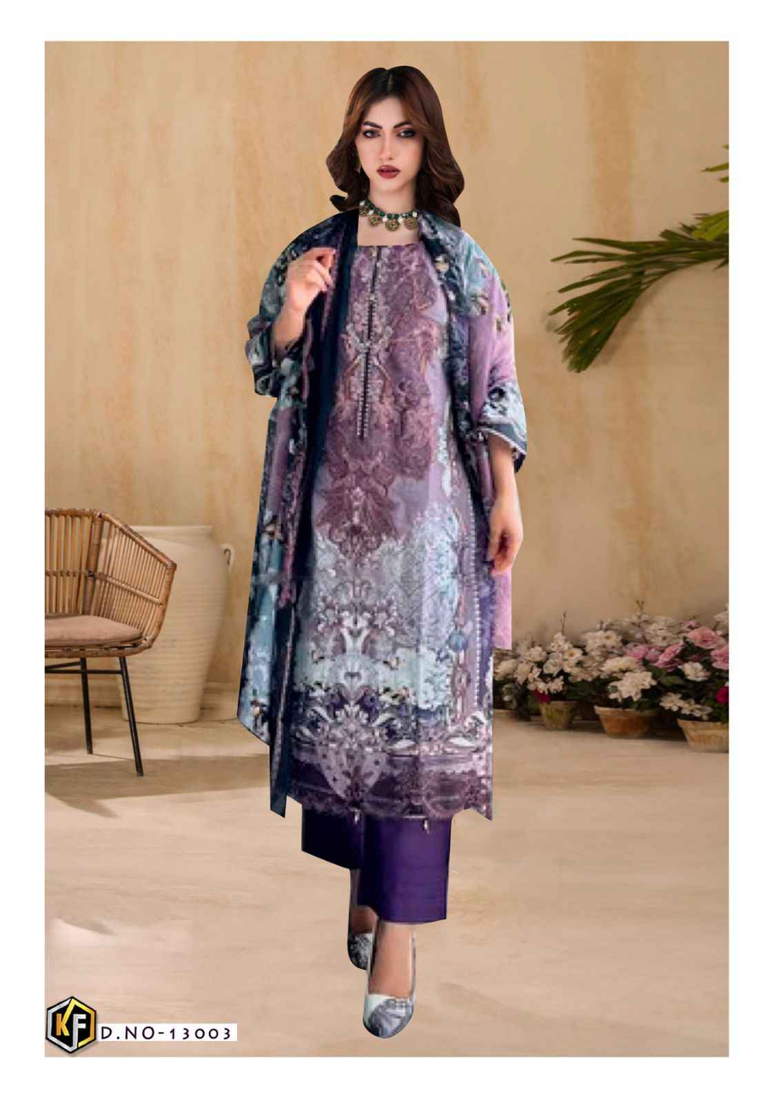 Keval Fab K Kasha Nx Hit Vol 13 Cotton Dress Material 6 pcs Catalogue