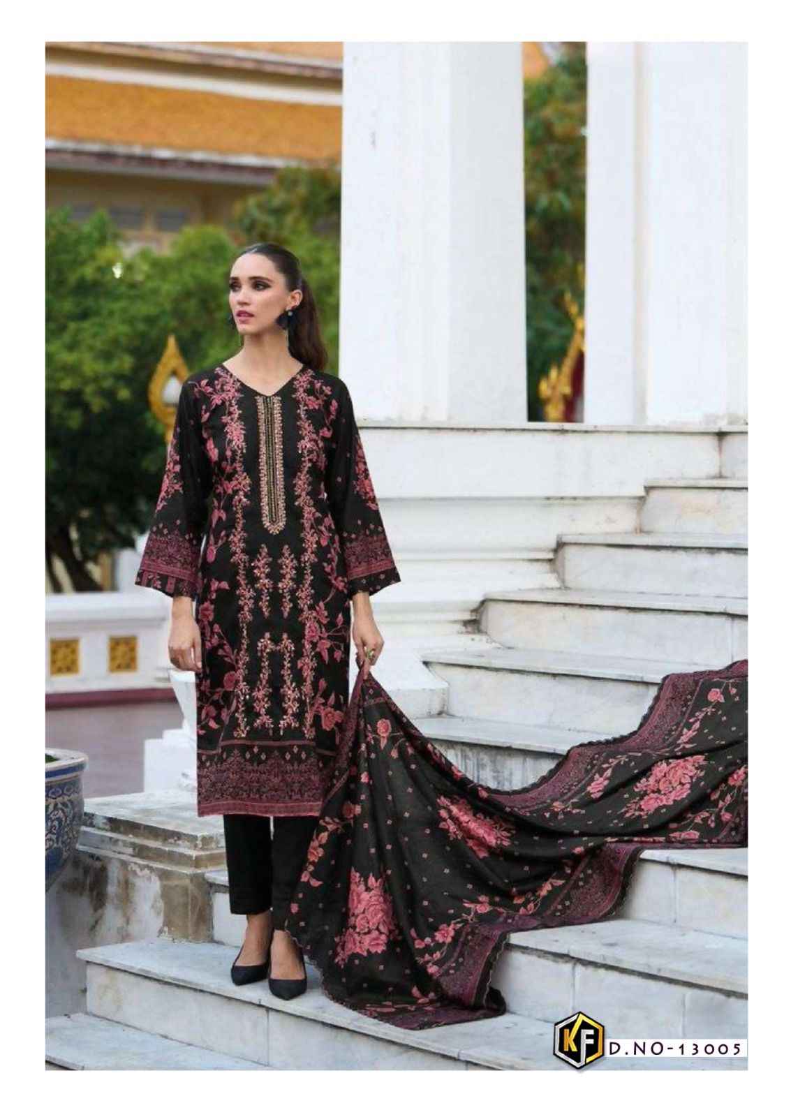 Keval Fab K Kasha Nx Hit Vol 13 Cotton Dress Material 6 pcs Catalogue