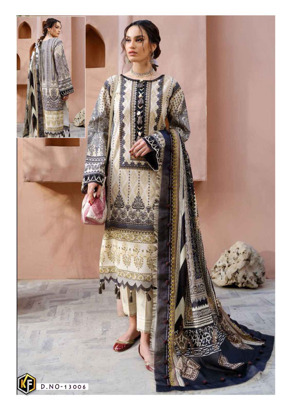 Keval Fab K Kasha Nx Hit Vol 13 Cotton Dress Material 6 pcs Catalogue