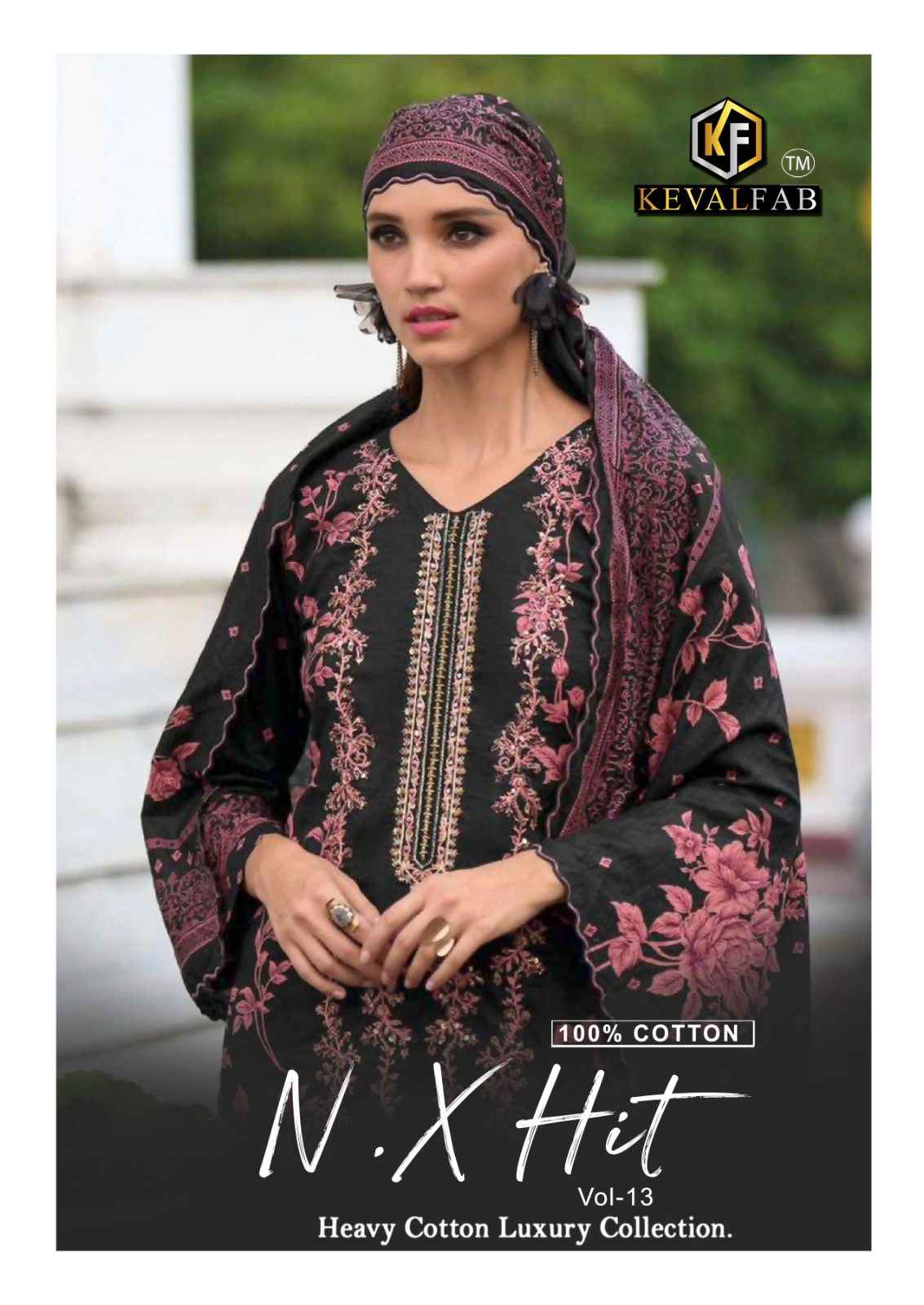 Keval Fab K Kasha Nx Hit Vol 13 Cotton Dress Material 6 pcs Catalogue