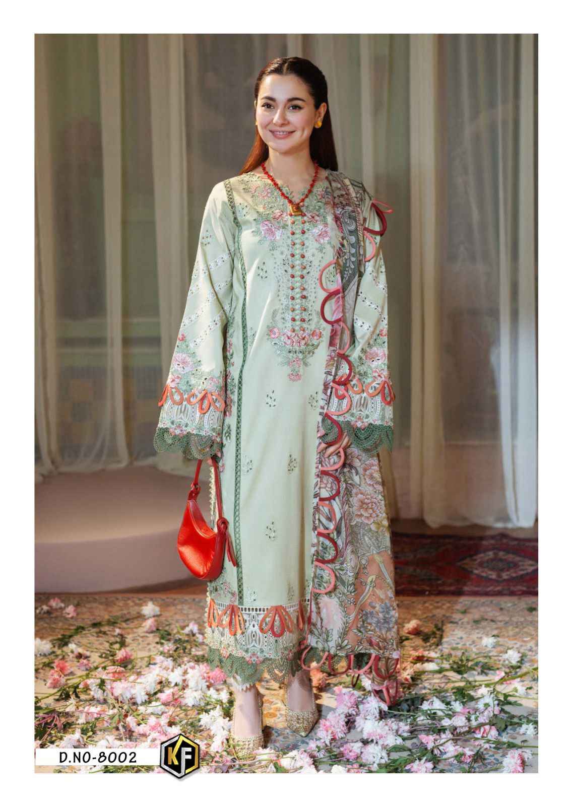 Keval Fab Soha Nazir Luxury Vol 8 Cotton Dress Material 6 pcs Catalogue