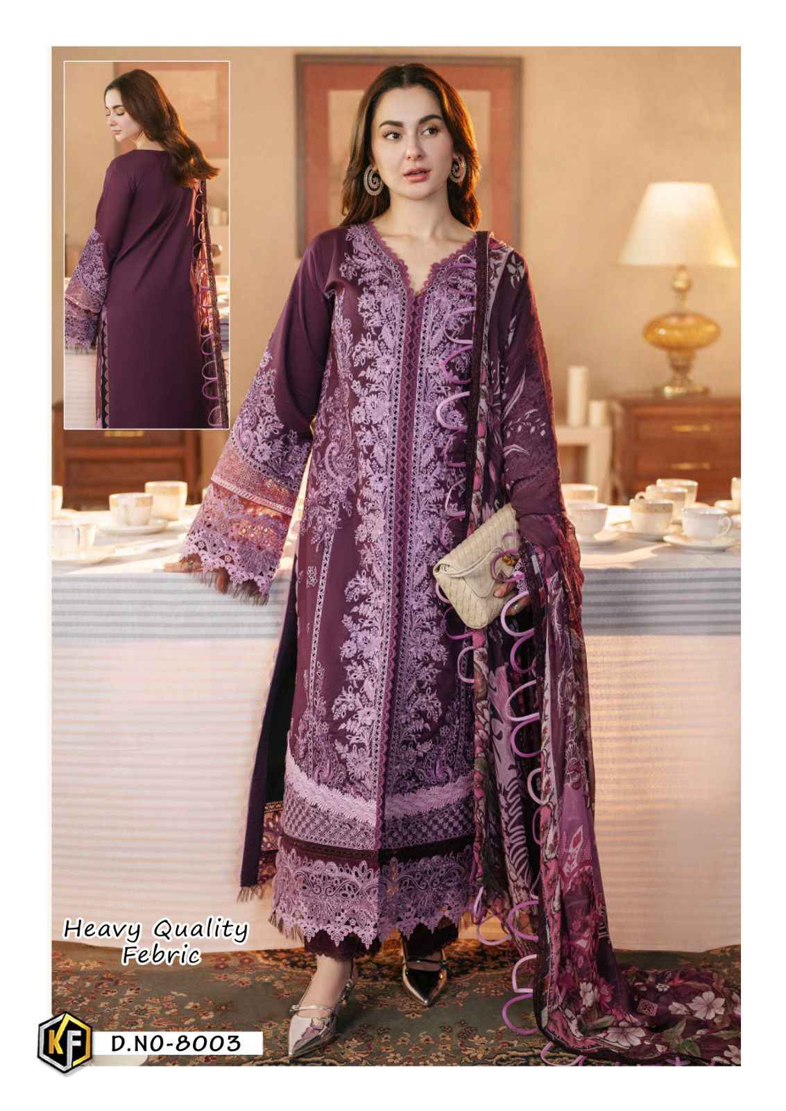 Keval Fab Soha Nazir Luxury Vol 8 Cotton Dress Material 6 pcs Catalogue